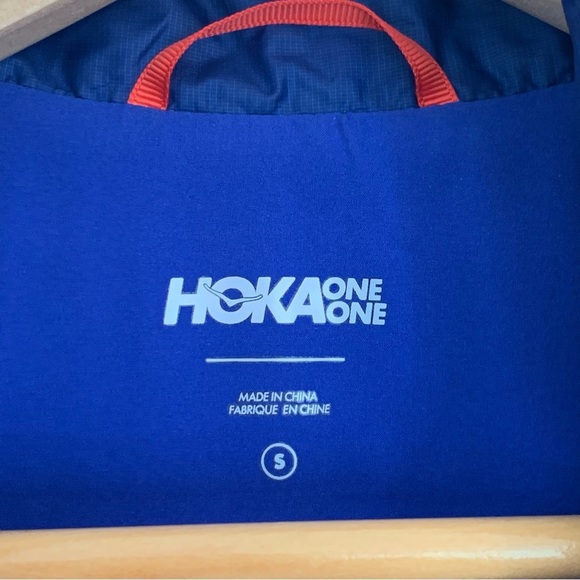 HOKA One One Sky Quilt Jacket Men's S Blue Purple Packable Lightweight Primaloft - Picture 4 of 15